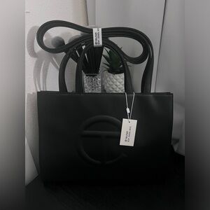 Telfar Medium Shopping Bag (black) w/ dust bag